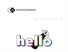 Tablet Screenshot of chriscwarner.com